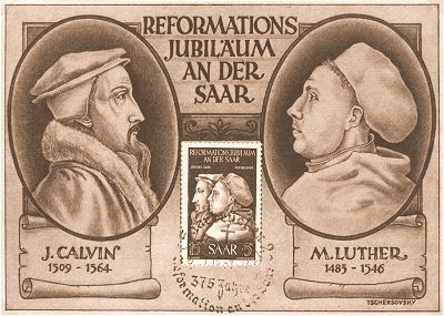 John Calvin and Martin Luther