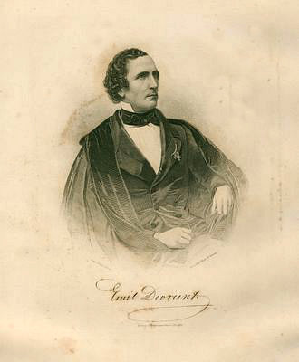 Devrient, Emil<br>1803-1876<br>actor, litography by Weger, Leipzig
