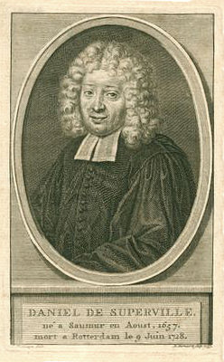 Superville, Daniel de<br>1696-1773<br>Copper engraving by S. Thomasin after Balthasar Bernaerts