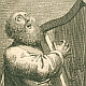 Chodowiecki - King David plays the harp